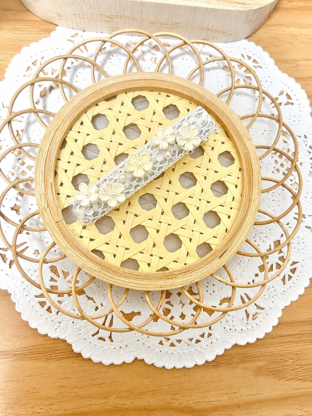 つまみ細工（紙） 作品1