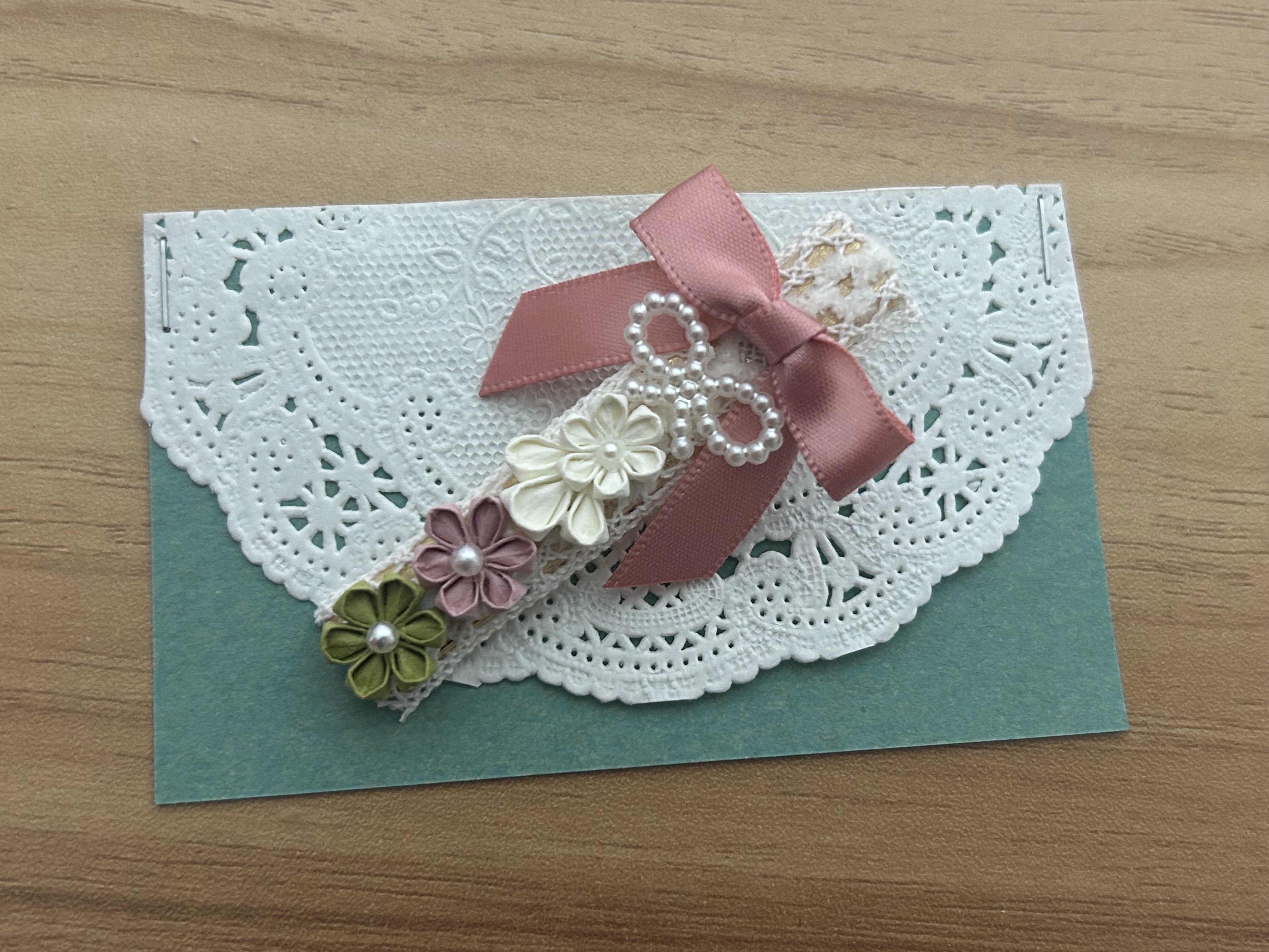 つまみ細工（紙） 作品8
